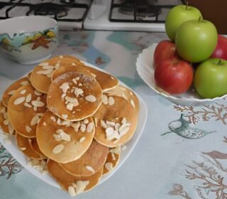 Pancake proteici con farina di mandorle