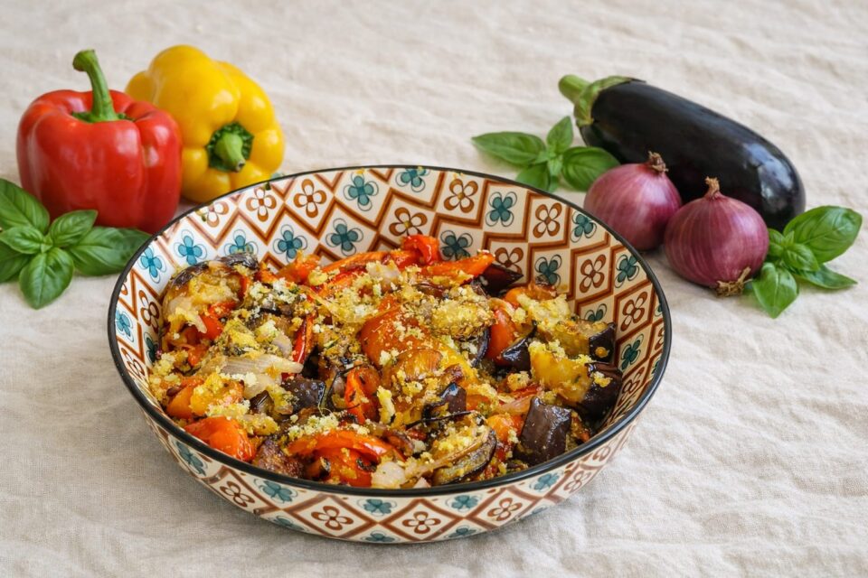 Verdure in agrodolce sabbiate