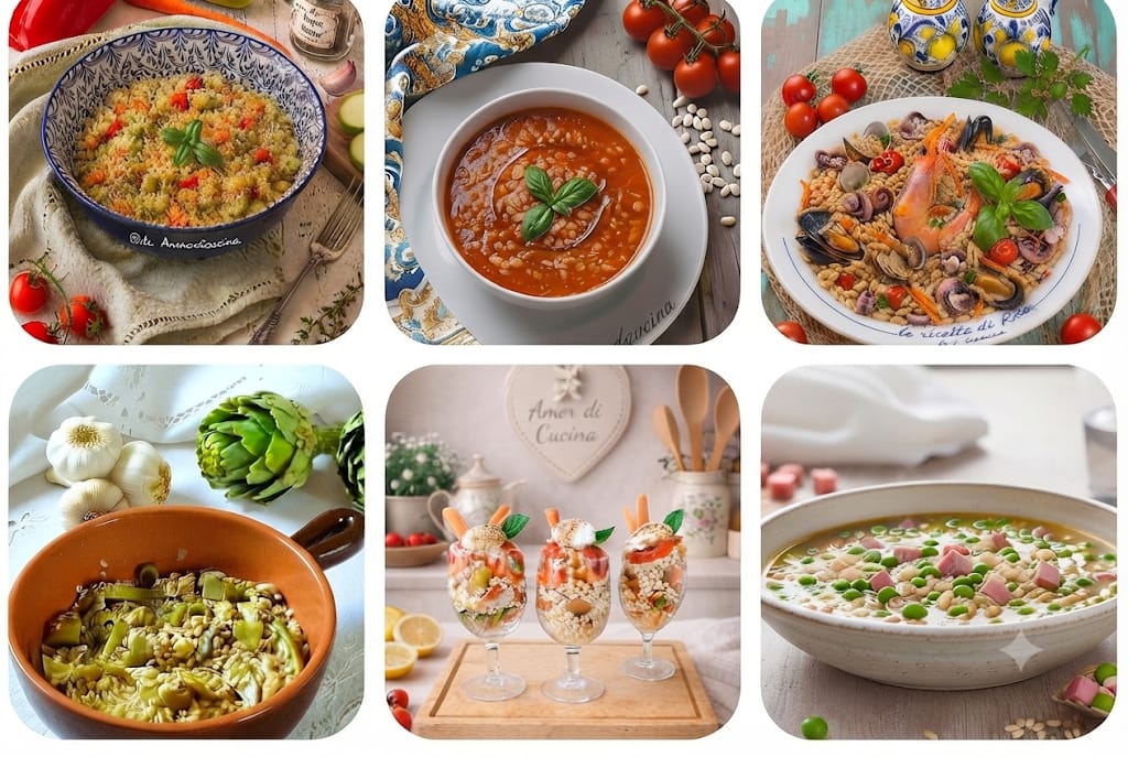 Insalate a base di cereali perfette per fare il meal prep