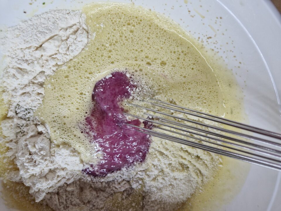 Frittelle di uova di calamaro gigante