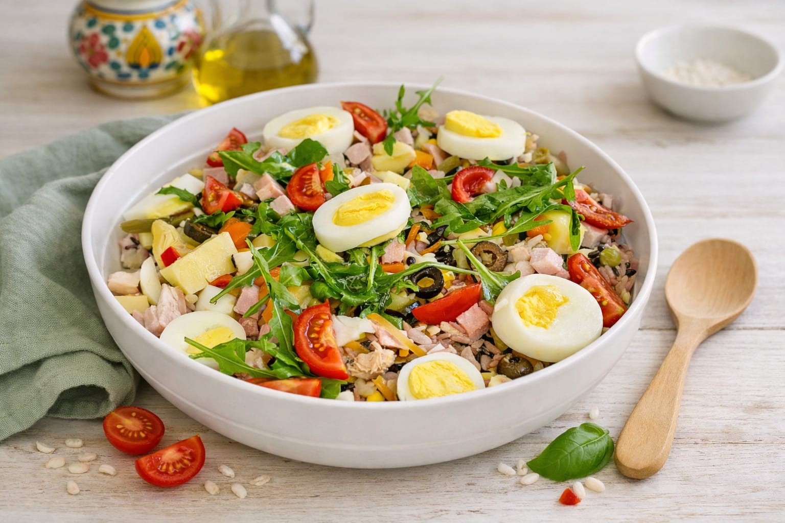 L'insalata di riso anche a basso indice glicemico