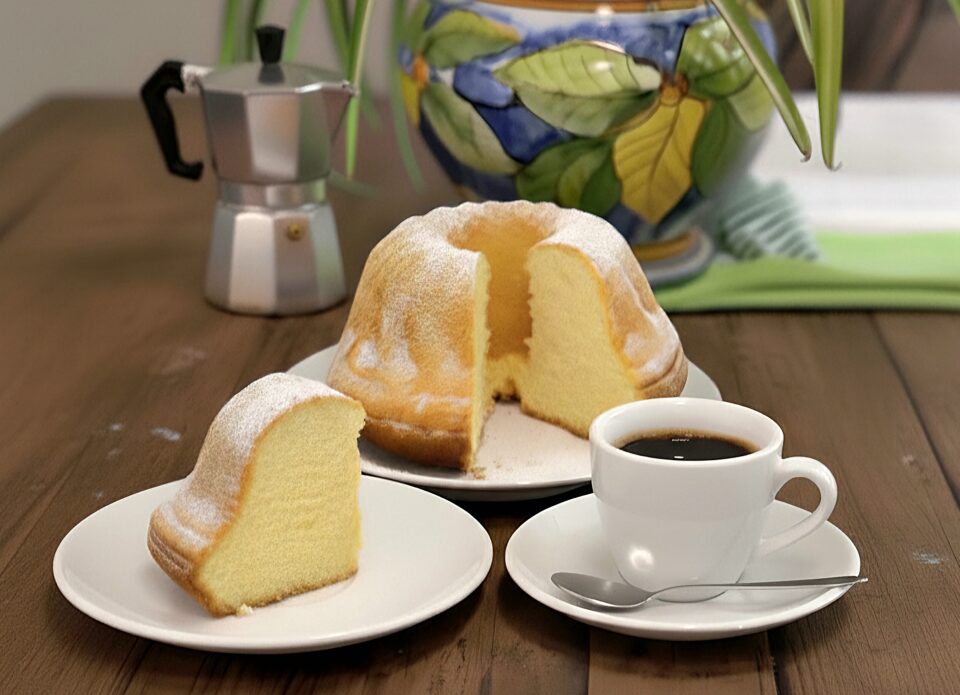 La ciambella nuvola all'avena