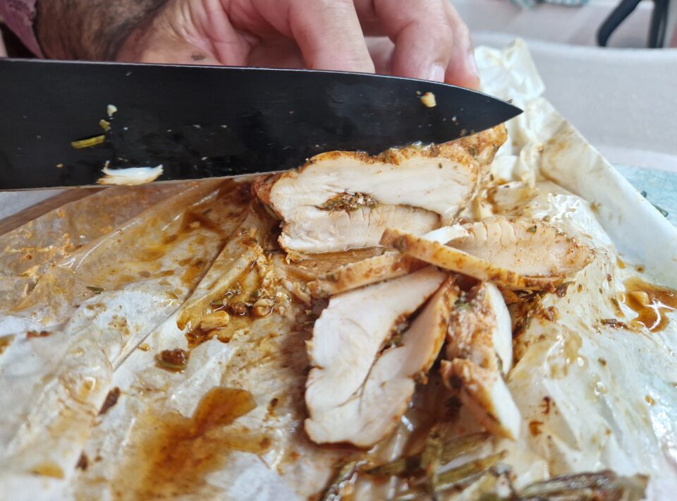 Il prosciutto di pollo fatto in casa