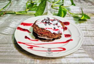 Pancake proteici avena e cioccolato