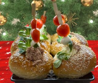 I panini da buffet della rosticceria siciliana