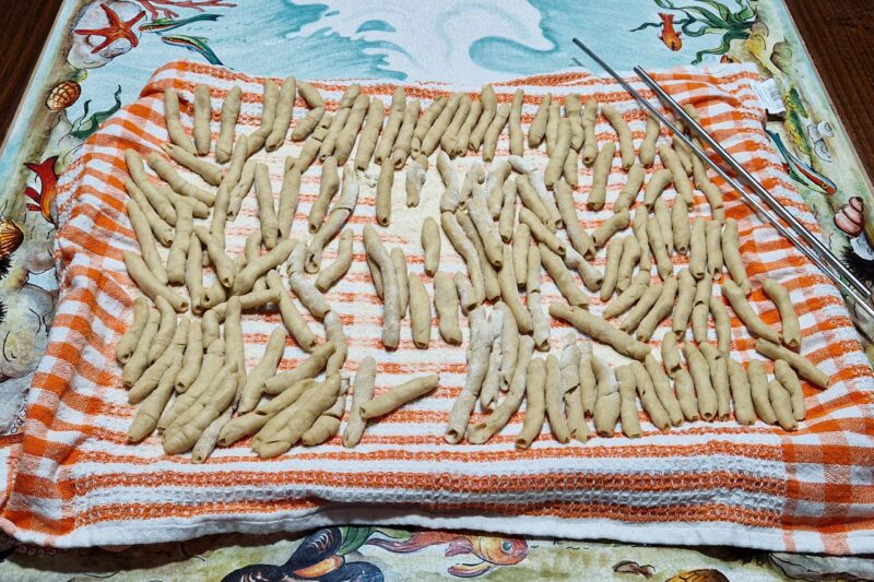 Le busiate di grani antichi siciliani