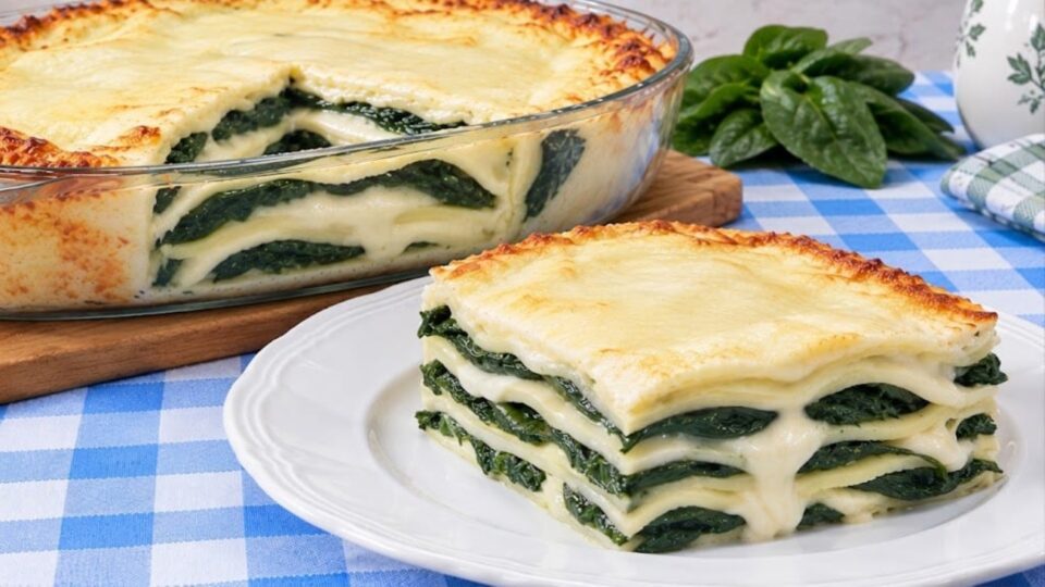 Le lasagne FiberPasta ricotta e spinaci