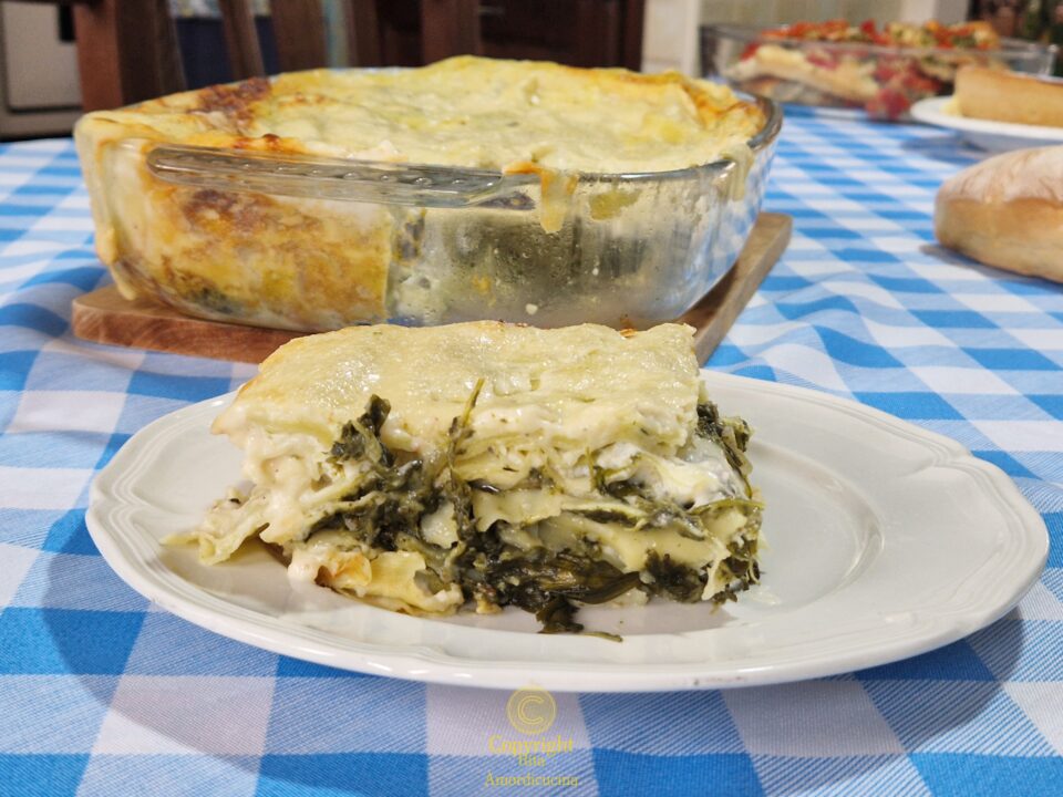 Le lasagne FiberPasta ricotta e spinaci