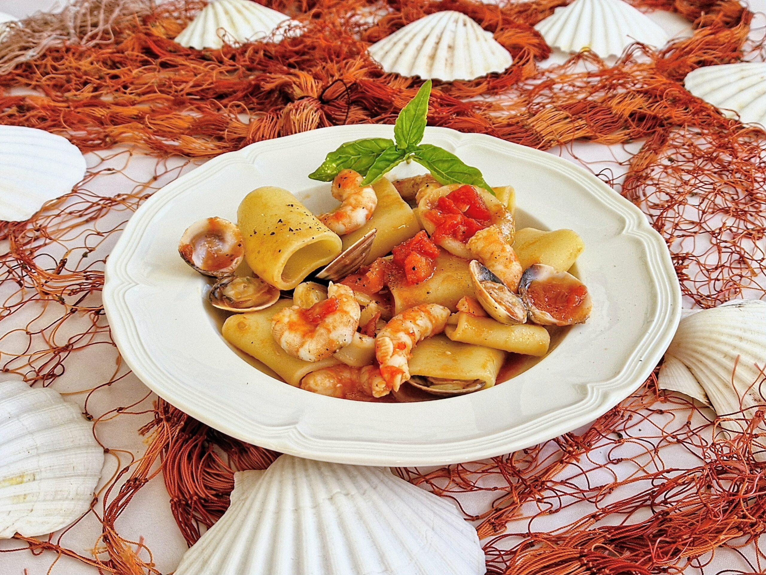 I paccheri ai frutti di mare