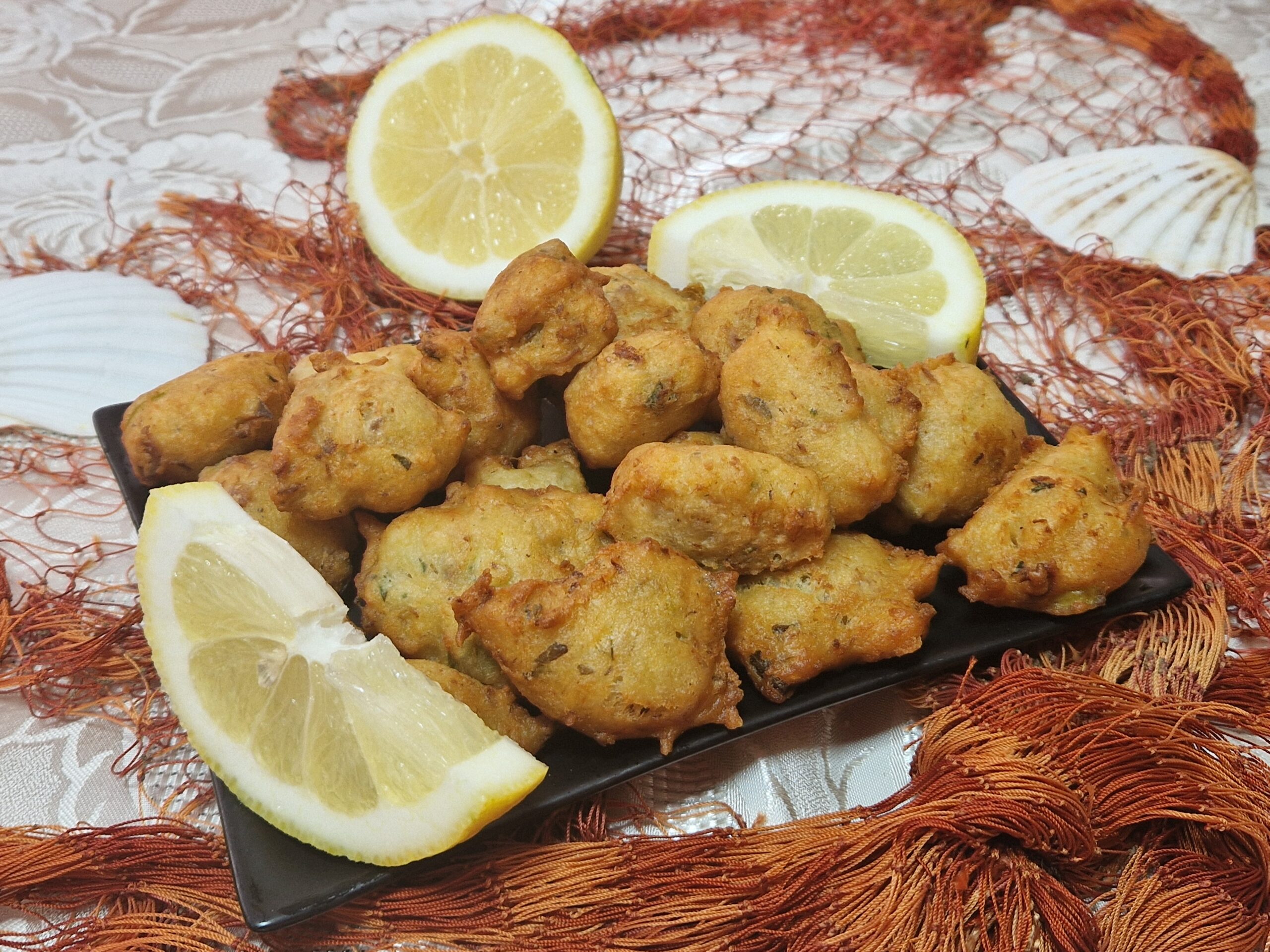 Le frittelle Mediterranee che non ti aspetti