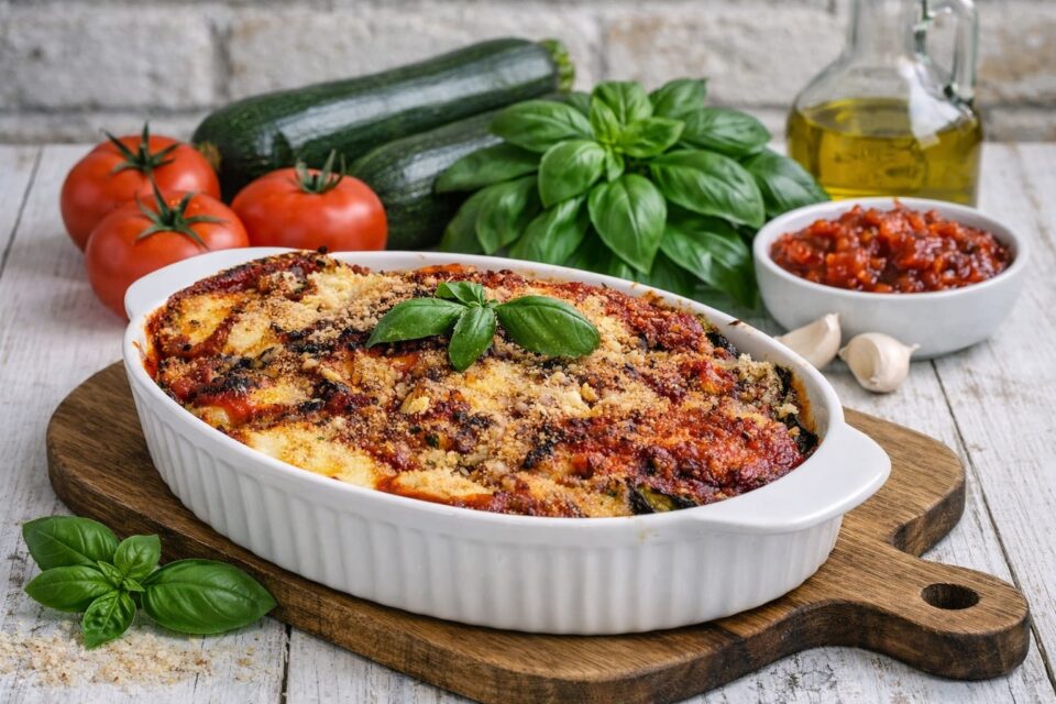 Parmigiana di zucchine alla siciliana