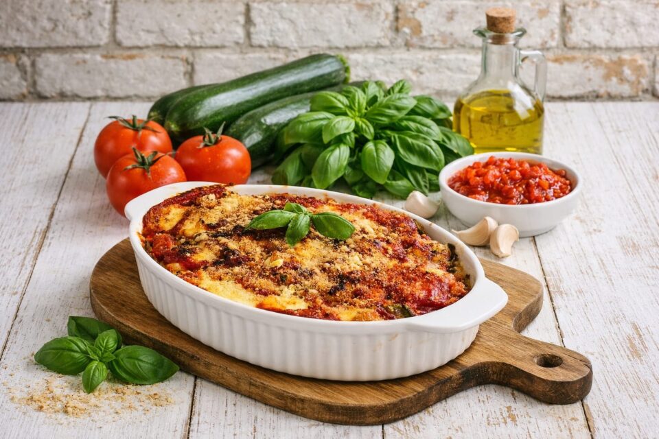 Parmigiana di zucchine alla siciliana