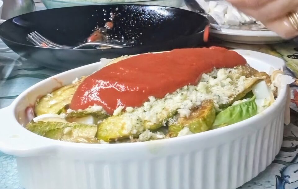 Parmigiana di zucchine alla siciliana