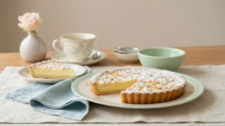 La torta della Nonna con farina FiberPasta