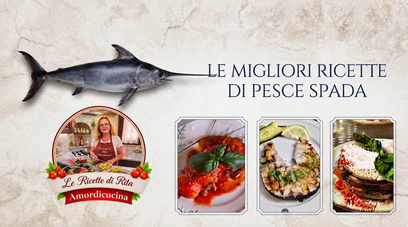 Raccolta di ricette siciliane con il pesce spada