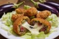 Polpette di melanzane filanti e farcite alla siciliana