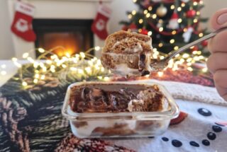 Il tiramisù fit con plum-cake Nuvola zero