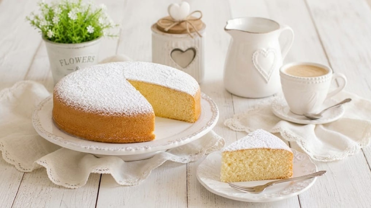 La torta al latte caldo