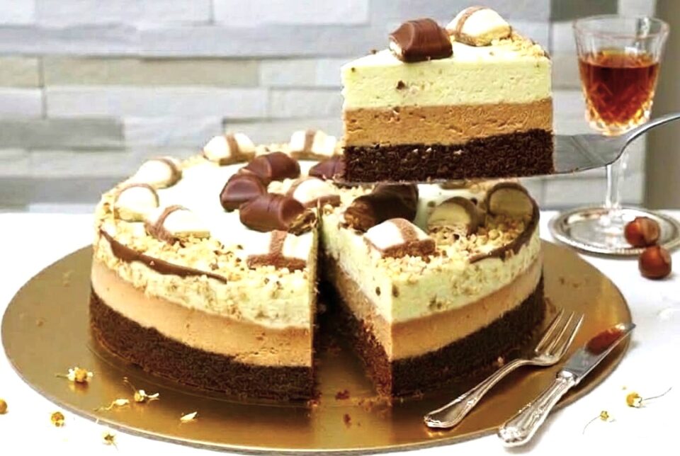 La Torta ai tre cioccolati