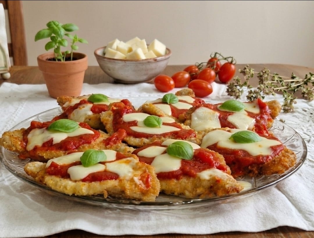 Cotolette di lonza alla pizzaiola al forno o in friggitrice ad aria.