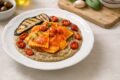 Ravioli alla Norma con mortadella