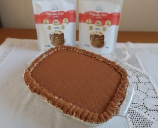 Il Fitmisù con i pancake nuvola zero