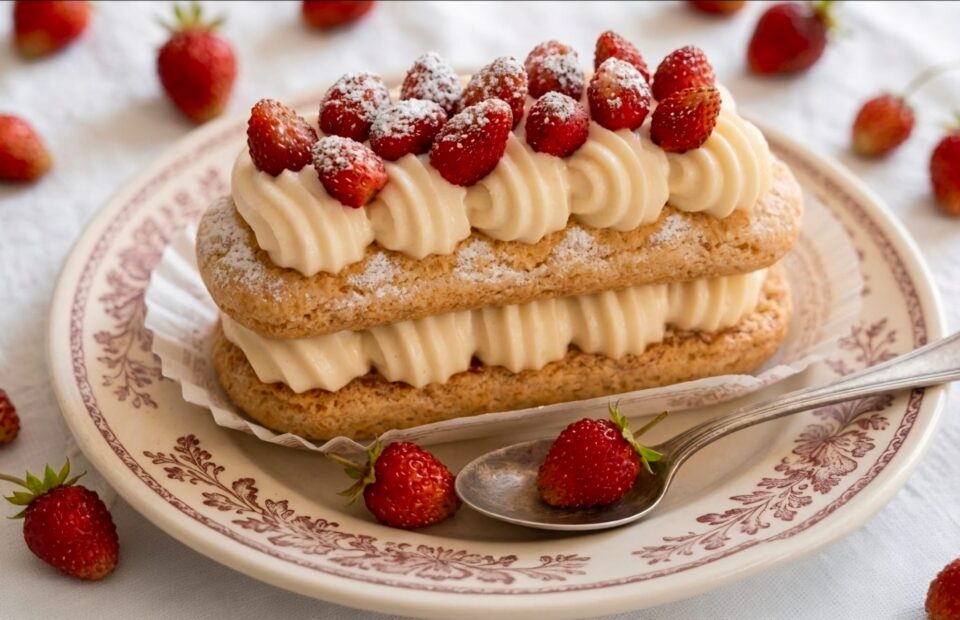 Tiramisù alle fragoline di bosco
