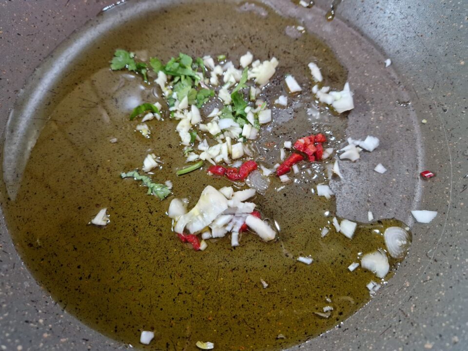 aglio olio  peperoncino