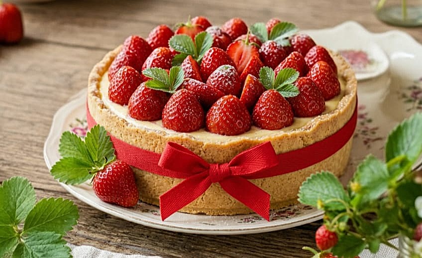 New York cheesecake fragole ricetta originale,