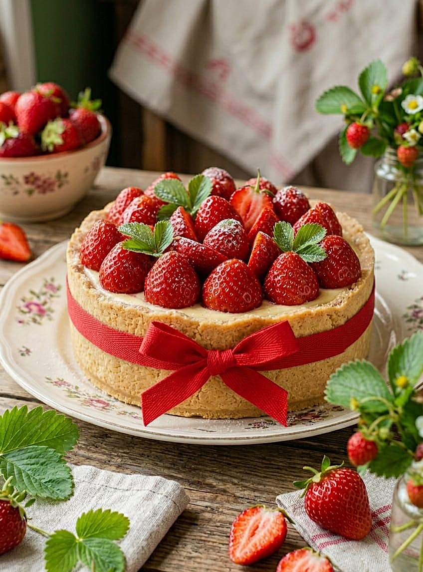 New York cheesecake fragole ricetta originale,