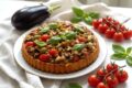 Crostata Morbida Salata con Caponata Siciliana