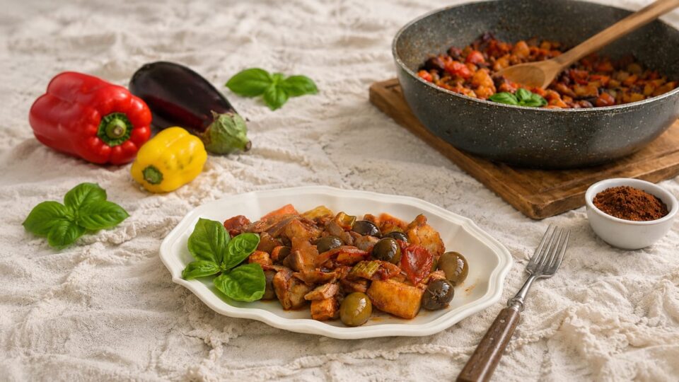 La caponata siciliana ricetta