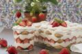 Tiramisù alle fragole con uova pastorizzate