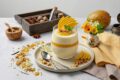 Dessert al mango e mandorle