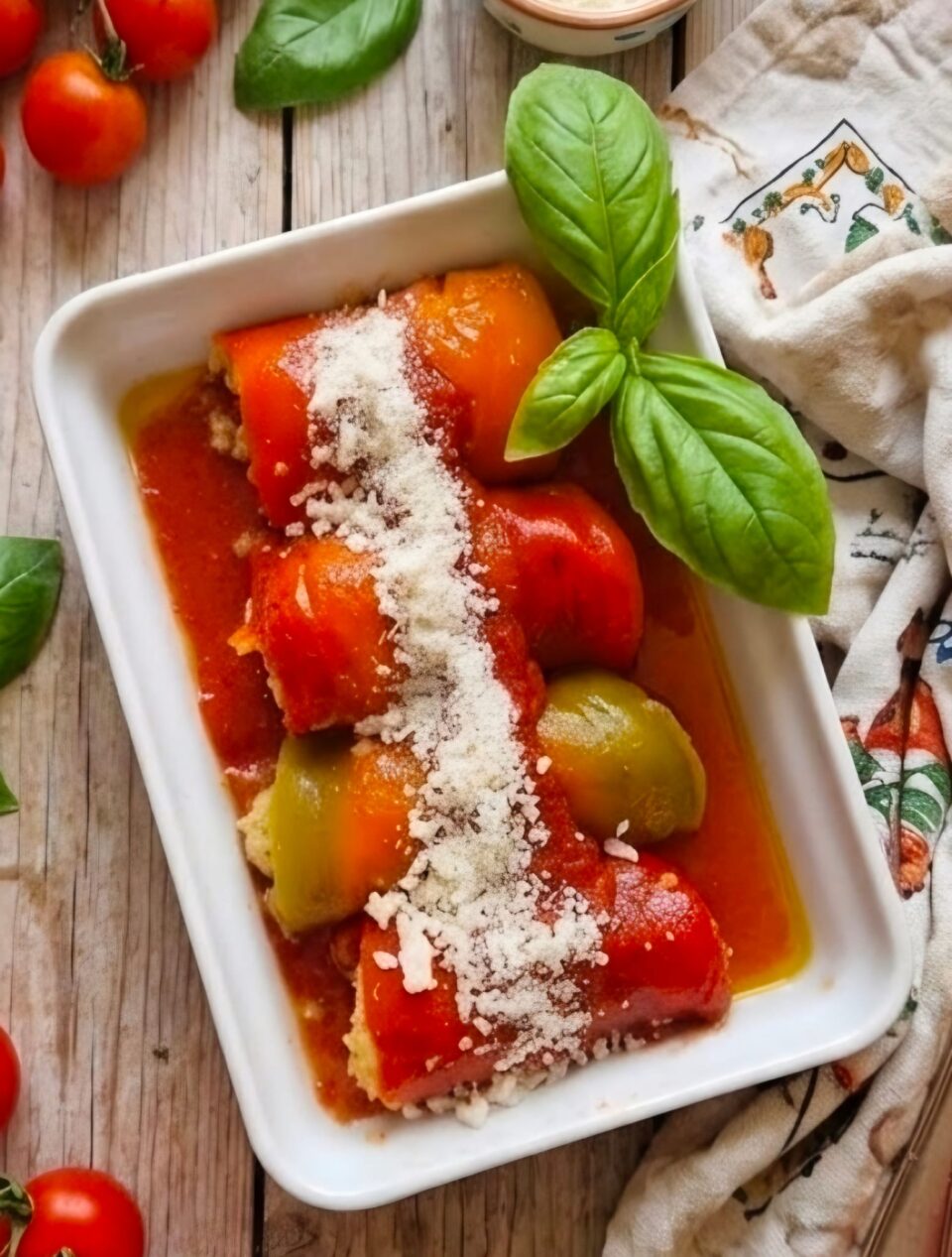 involtini  di peperoni alla siciliana non fritti