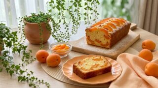 Plumcake alle albicocche e yogurt soffice e profumato