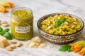 Pesto ai fiori di zucca