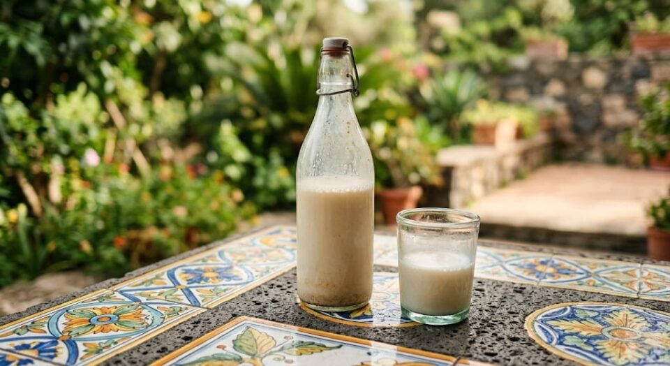 Il latte di mandorla fatto in casa