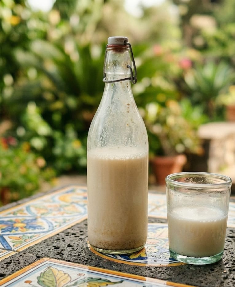 Il latte di mandorla fatto in casa
