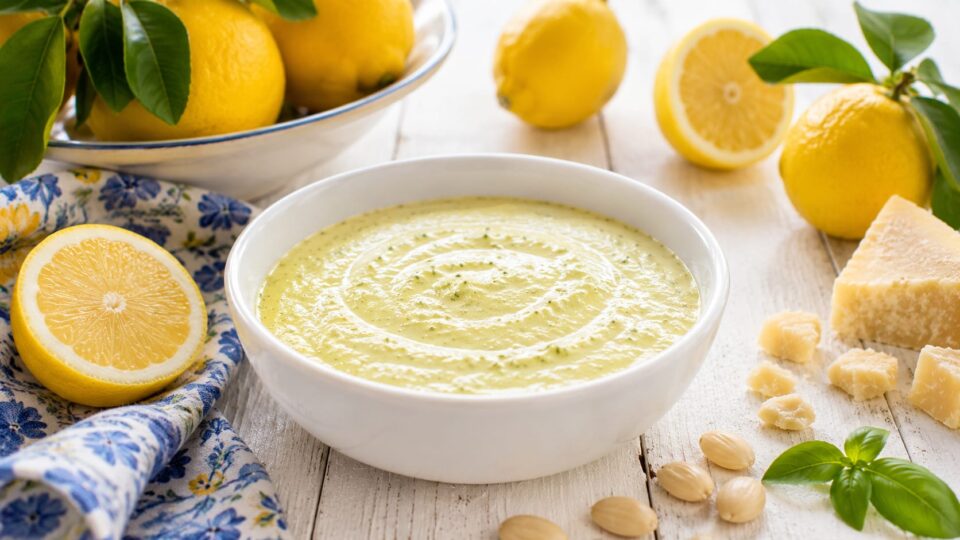 Pesto di limoni cremoso ricetta facile e veloce