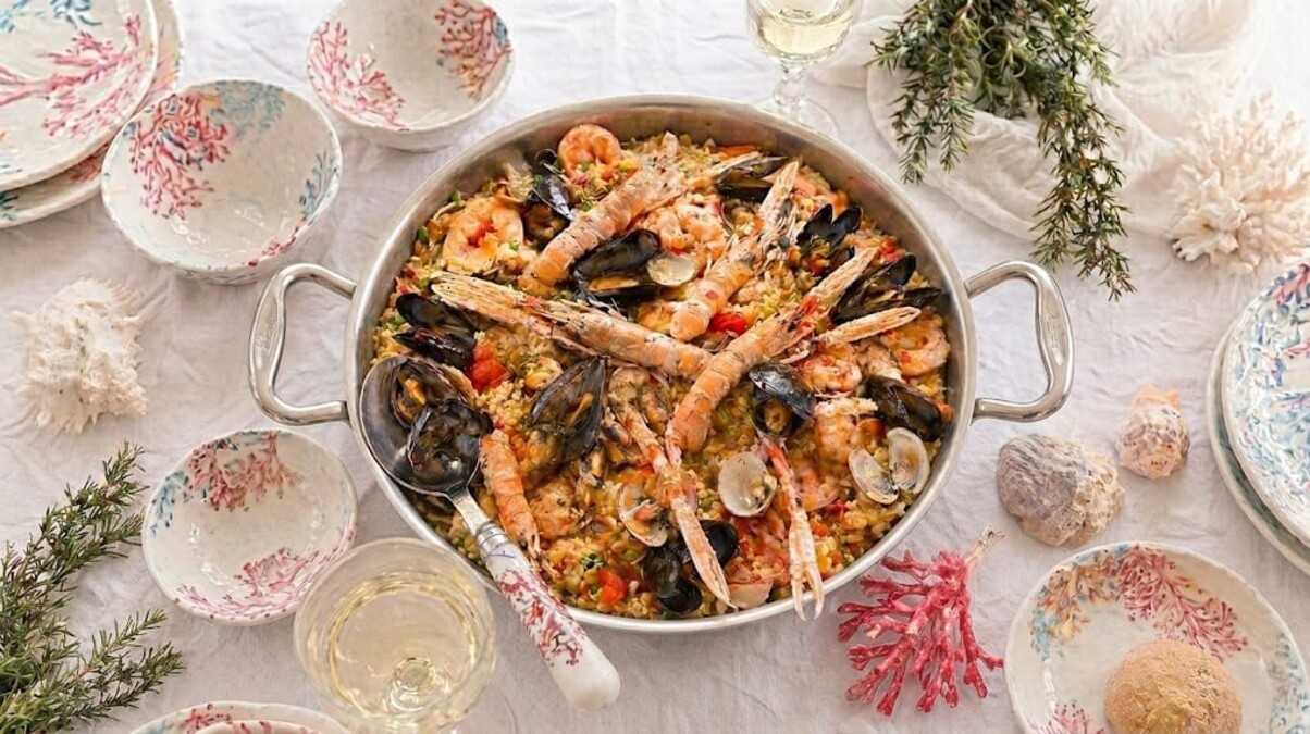 La paella de marisco