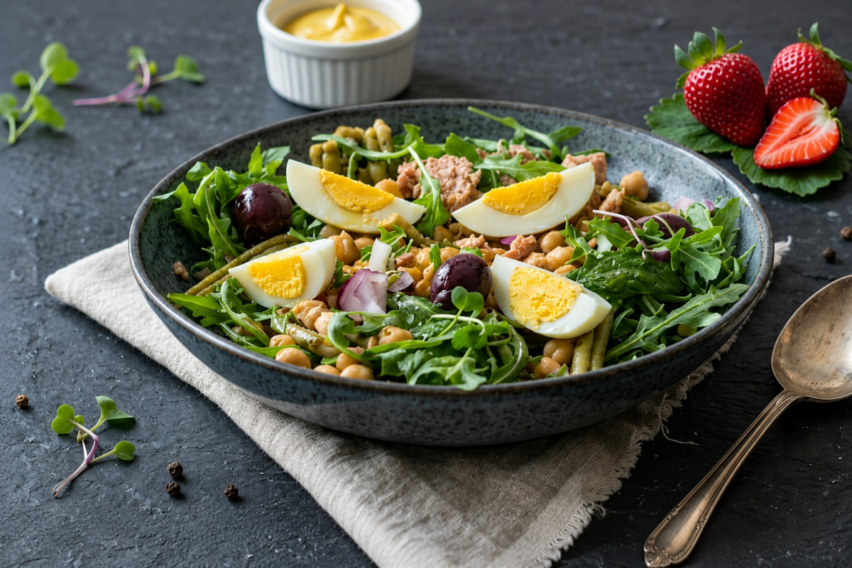 Insalata di ceci e tonno