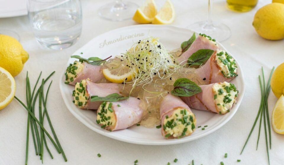 Involtini di prosciutto golosi