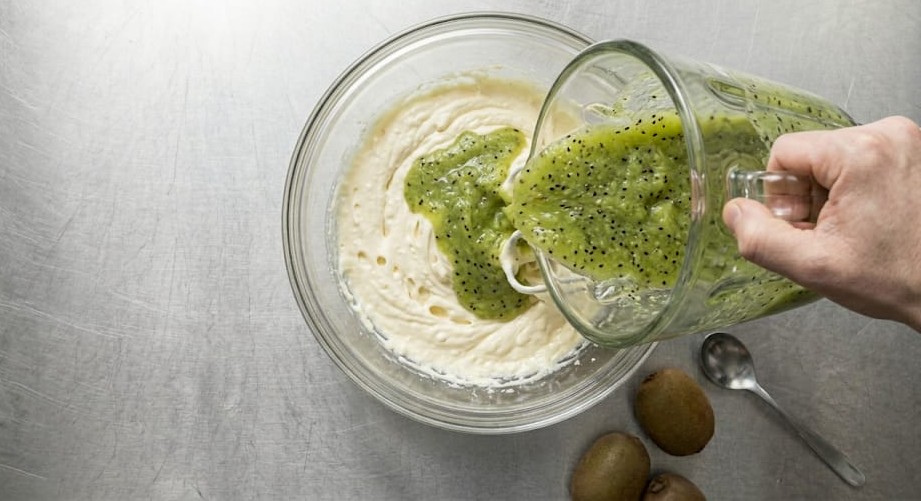 cheesecake al kiwi