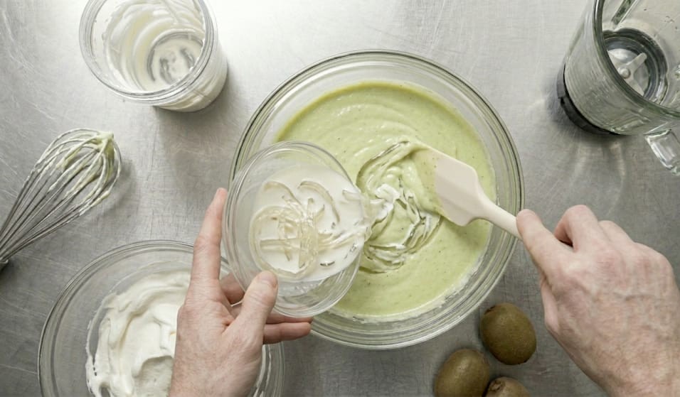 cheesecake al kiwi