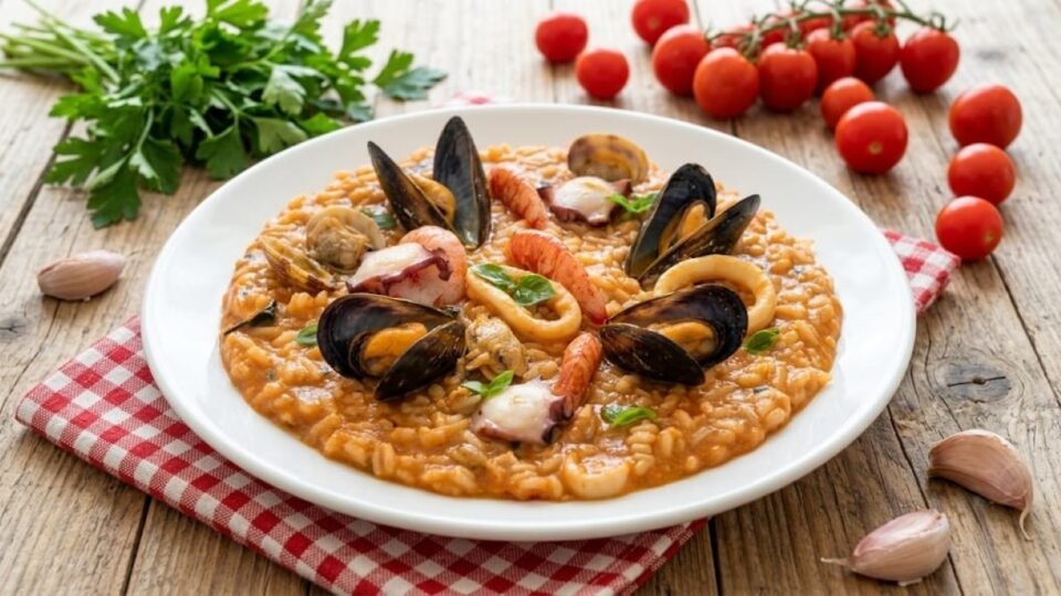 Risotto alla pescatora