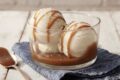 Gelato al caramello salato senza gelatiera