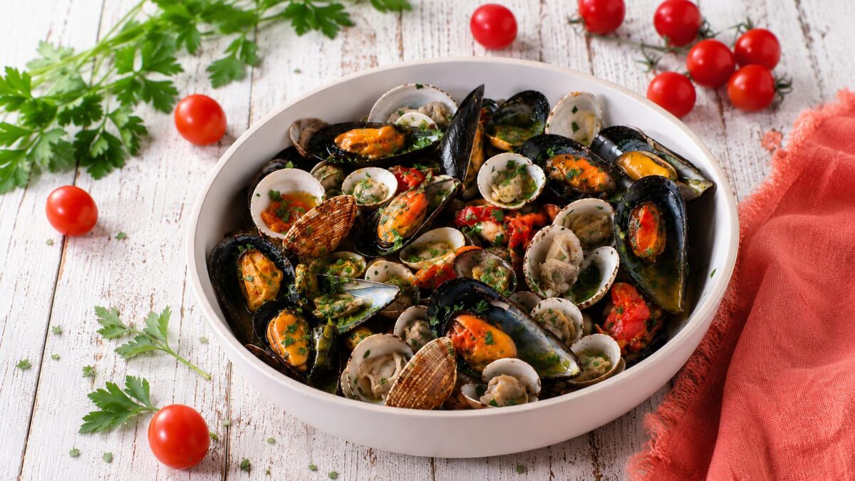 Soutè di frutti di mare