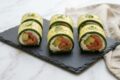 Involtini di zucchine con salmone