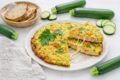 Frittata filante ripiena con salmone e provola affumicati